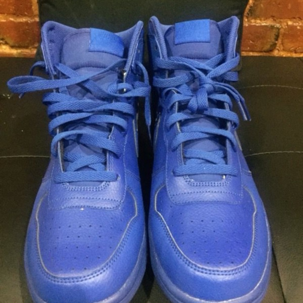 Royal Blue Big Nike Patriot Pack 11.5 Brand New!